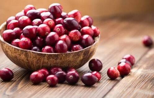 Bagas cranberries de parasitas
